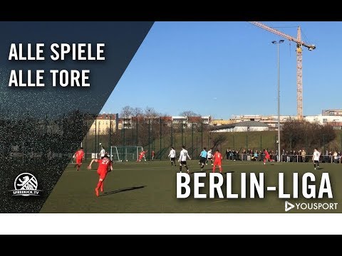 Alle Spiele, alle Tore - 20. Spieltag, Berlin-Liga
