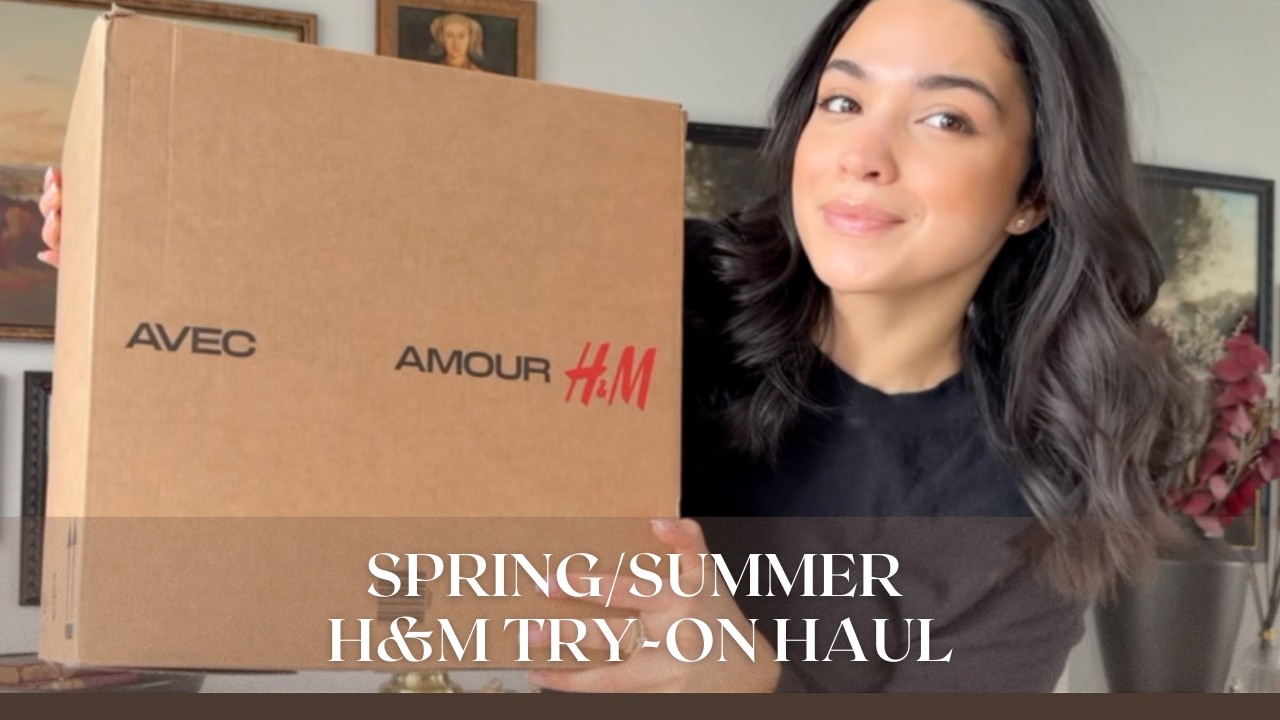 H&M SPRING & SUMMER TRY-ON HAUL | VLOG S7:E22 | Samantha Guerrero