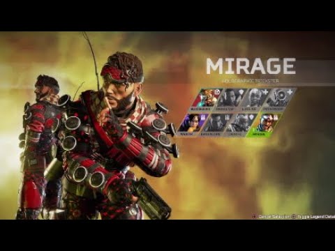 Apex Legends - Mirage Character Selection Quotes