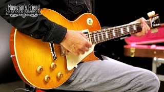 Video thumbnail for Gibson Custom Rick Nielsen 1959 Les Paul Standard #9-0655 Electric Guitar - Nielsen Burst by Musician's Friend