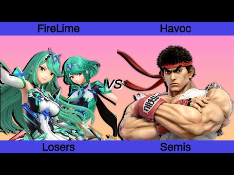 Back in Brunswick LOSERS SEMIS - FireLime (Pyra / Mythra, Shulk) vs. Havoc (Ryu)