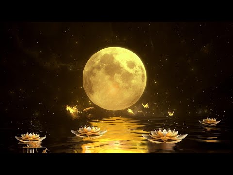GOOD NIGHT MUSIC ★ Deep Tranquil Sleep Music, Insomnia Relief ★ 999 Hz Infinite Healing Golden Wave