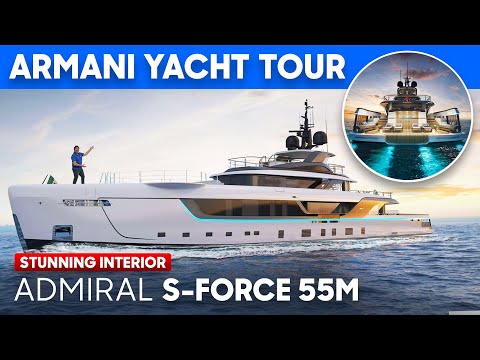 Giorgio Armani’s New Rule-Breaking 180ft Superyacht - Full Tour