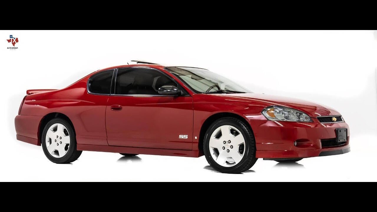 2007 Chevrolet Monte Carlo SS Coupe - 303 Horsepower 5.3 ...