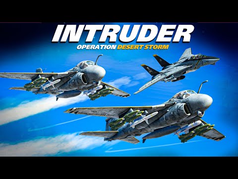 Overwhelming Force | F-14B Tomcat + A-6E Intruder Pinpoint Strike | Digital Combat Simulator | DCS |