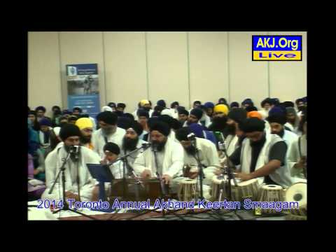 110 Toronto July 2014 Smaagam - Raensabaayee Keertan - Bh. Apardeep Singh Jee UK
