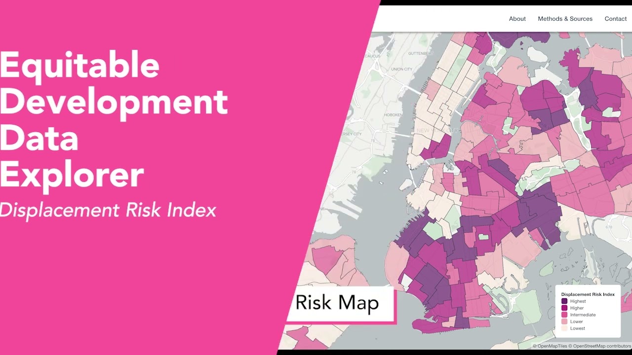 About the Equitable Development Data Explorer