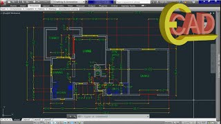 Learning AutoCAD 2013 tutorial 10: Creating and Using Blocks.