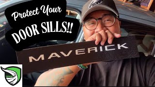 Tufskinz Door Sill Protectors – Ford Maverick 2024 Install & First Look @tufskinz7313 