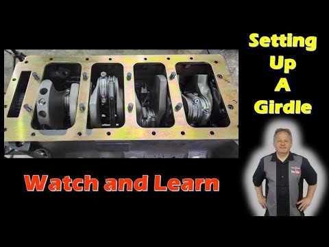 Engine Building Tips - Setting Up The Girdle 440 MOPAR 512 Stroker