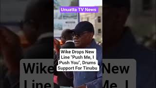Download lagu Wike Drops New Line 'Push Me, I Push You', Drums Support For Tinubu  #news #wike #fyp #Bolatinubu mp3