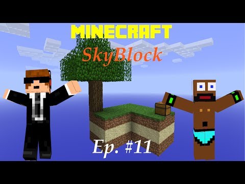 Advice W/ Adrian & Nick! Minecraft SkyBlock Survival: Ep. 11 W/ TechnoDogStudios (Adrian)