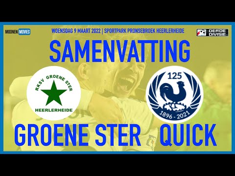 Samenvatting Groene Ster Quick 09-03-2022