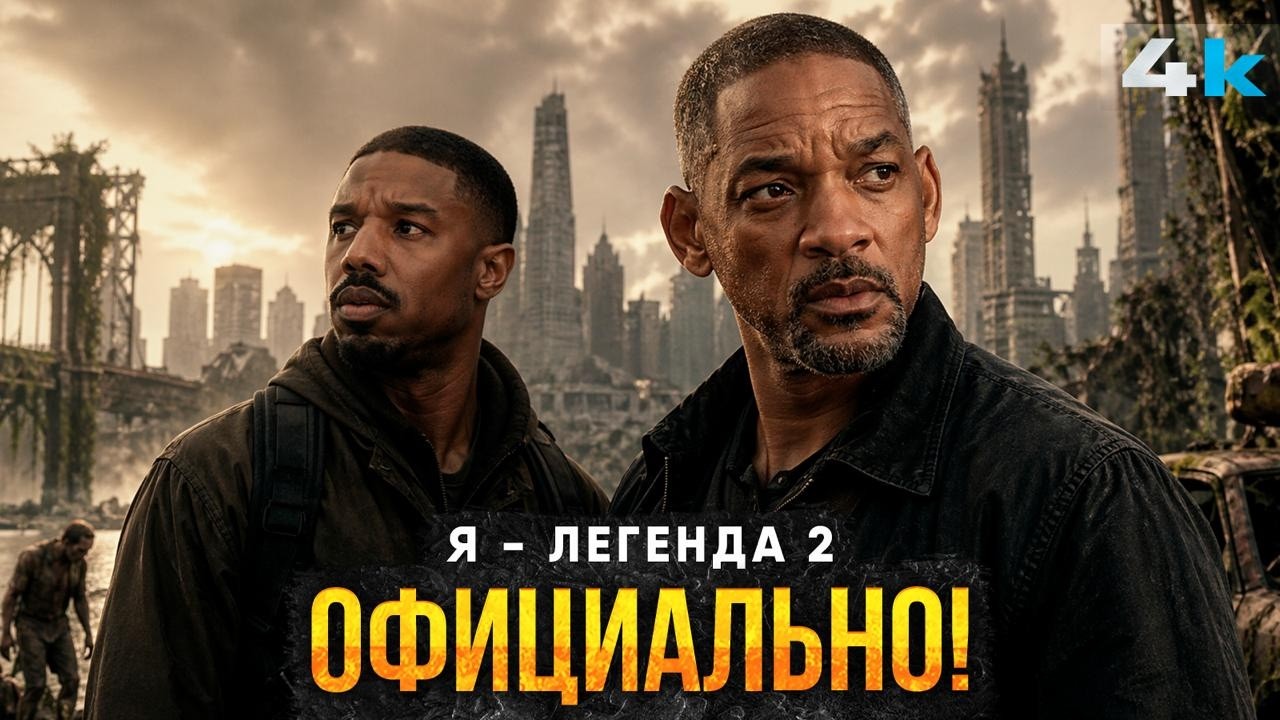 Я Легенда 2 ОФИЦИАЛЬНО в работе! Разбор анонса, сюжет и дата выхода!