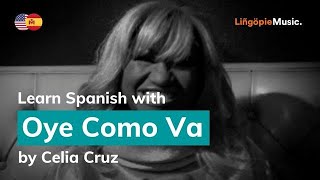 Celia Cruz - Oye Como Va (Lyrics / Letra English &amp; Spanish)