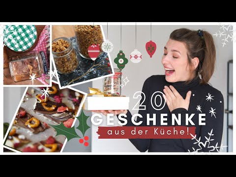 20 GESCHENKIDEEN aus der KÜCHE - Einfache & günstige DIYs zum Selbermachen