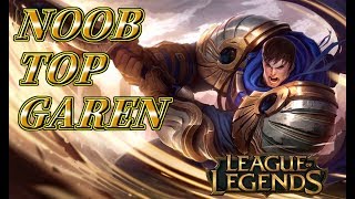 初心者のTOPガレンでLeague of Legends