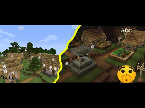 Cube GamingTv - MINECRAFT ABANDONED VILLAGE TRANSFORMATION