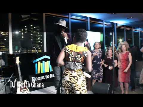 DJ Switch Ghana vs Wyclef Jean, Shakira and others live performance in New York City @ Room to Read