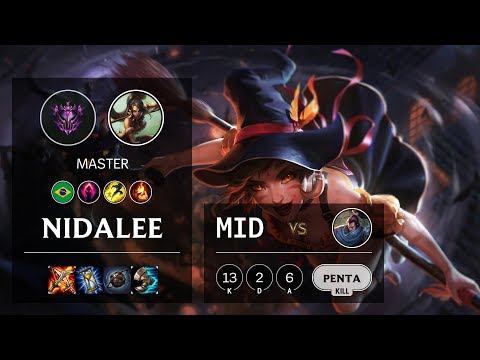 Nidalee Mid vs Yasuo - BR Master Patch 10.8