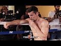 RIPPED! ANTHONY CROLLA SHOWS SHREDDED PHYSIQUE DURING VASYL LOMACHENKO WOKROUT!