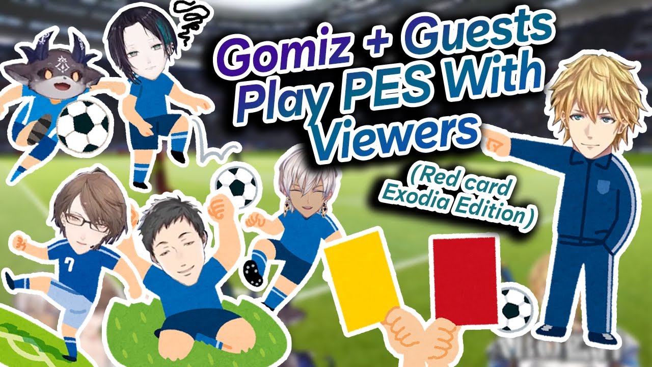 Gomiz, Shachou, Yashiro, Mayu and Debi Speed Run Getting Red Cards