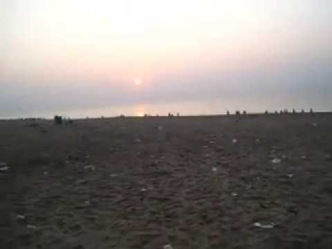 Sea Beach in the morning of Puri of Orisa