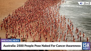 Australia: 2500 People Pose Naked For Cancer Awareness