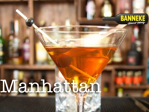 Manhattan - Whiskey Cocktail selber mixen - Schüttelschule by Banneke