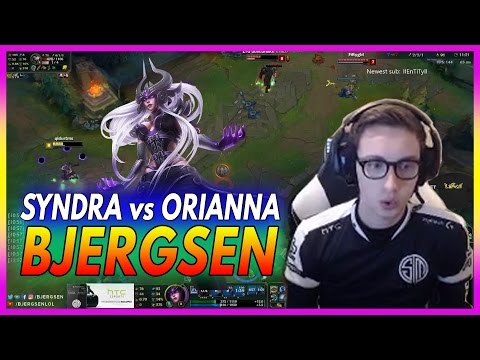 411. Bjergsen Syndra vs Orianna Mid - March 4th, 2017 - Patch 7.4 Season 7
