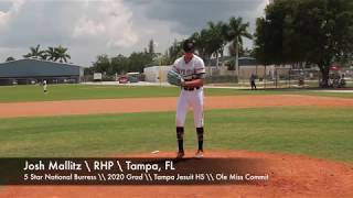 2020 RHP Josh Mallitz