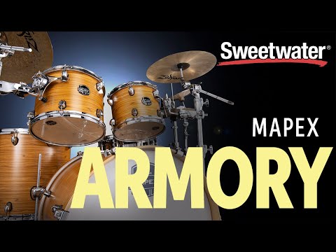 Mapex Armory 5-piece Rock Shell Pack Demo