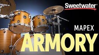 Video thumbnail for Mapex Armory 5-piece Rock Shell Pack Demo by Sweetwater