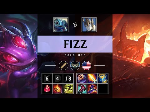 Fizz Mid vs Galio - NA Challenger Patch 25.17