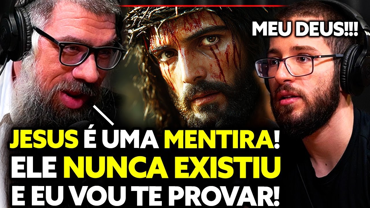 JUDEU: "É POR ISSO QUE EU NÃO ACREDITO EM JESUS!" | Cauê Santos Podcast