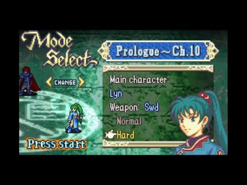 Fire Emblem 7 [Lyn Hard Mode] Part 3: Chapter 7x - 9 (Ironman?)