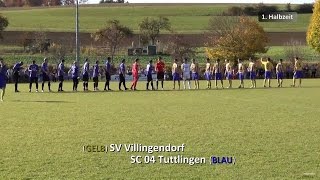 preview picture of video 'SV Villingendorf - SC 04 Tuttlingen am 21.10.2012 HD'