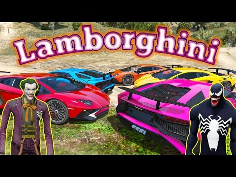 Joker ile Venom Lamborghini Süper Araba Almaya Gidiyorlar Çizgi Film Gibi İzle