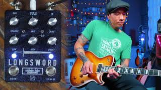 Video thumbnail for Electronic Audio Experiments LONGSWORD Overdrive by R.J. Ronquillo