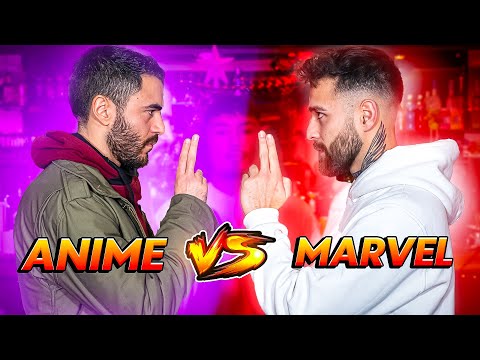 ANIME vs MARVEL (KRANKES RAPBATTLE) Big Difference 🔥