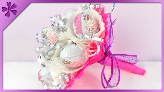 DIY Kinder Surprise bouquet for Children's Day, birthday (ENG Subtitles) - Speed up #102