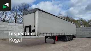 K&ouml;gel S24-1 Lift Axle curtain side semi-trailer | Image 4 - Autoline