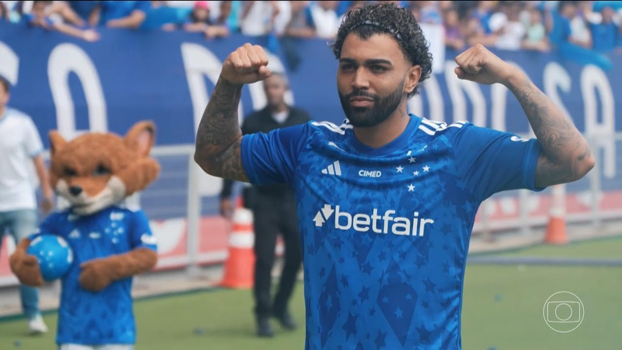 GLOBO ESPORTE HD CRUZEIRO FAZ FESTA ESPETACULAR COM MINEIRÃO LOTADO PRA ANUNCIAR GABIGOL E COMPANHIA