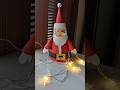 Create Glittery Santa Claus For Christmas