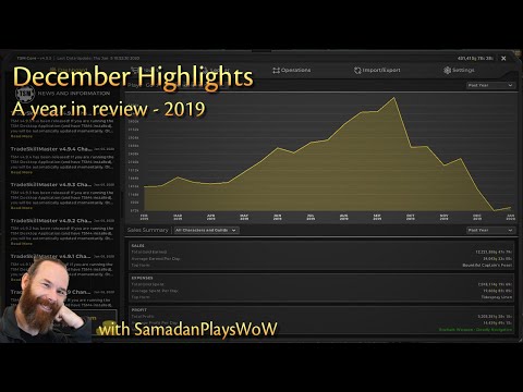December Highlights - A Year of WoW Gold Making - 2019