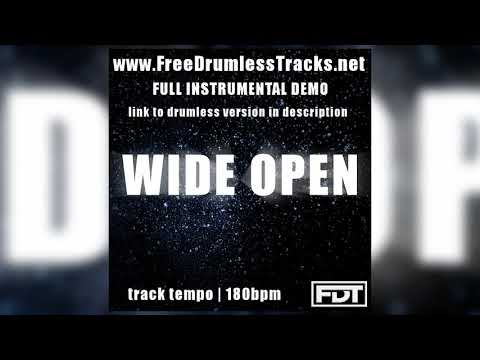 FDT Wide Open - DEMO (www.FreeDrumlessTracks.net)