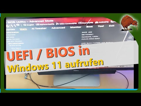 Windows 11 – Access UEFI BIOS