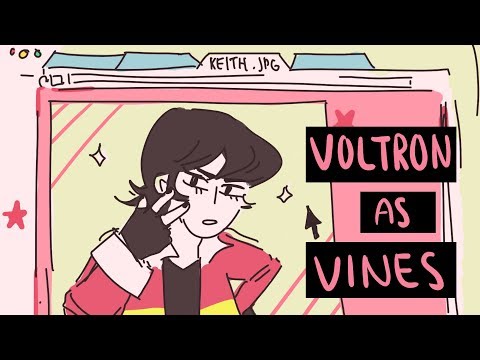 voltron as vines but it's an animatic