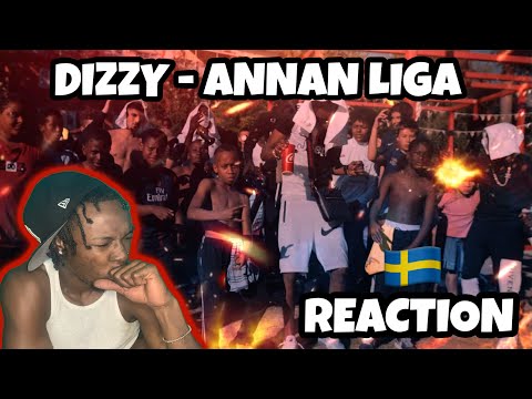 AMERICAN REACTS TO SWEDISH DRILL RAP! DIZZY - ANNAN LIGA (OFFICIAL MUSIC VIDEO)