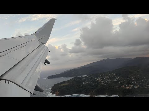 POWERFUL Departure! | Envoy Air E175LR – Dominica – Douglas Charles Airport - Ep.2